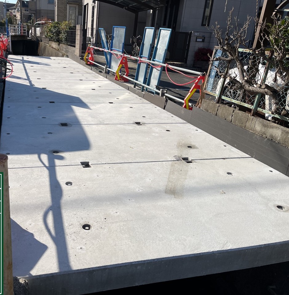 【施工事例】床版架け替え工事